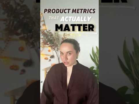 ADVANCED product metrics tracking. #productmanagerinterview