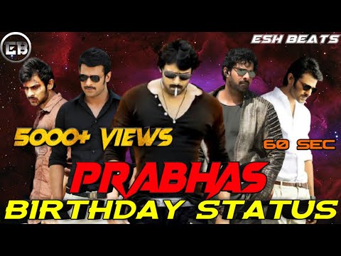 Prabhas birthday Mashup Rise of Prabhas Tribute to prabhas