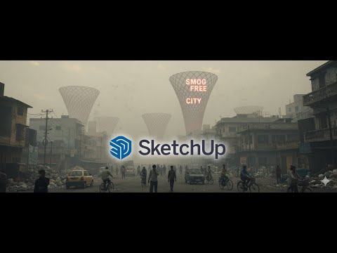 #12 Making future city 2050 || SKETCHUP || GEMINI