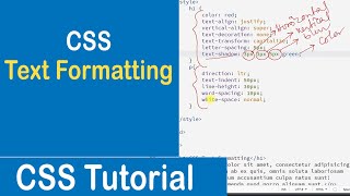 #15 CSS Text Formatting | Text Shadow | Text Color | CSS Tutorial