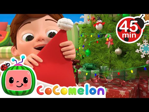 Tom Tom Giving's Song 45 MIN LOOP | Holiday Nursery Rhymes & Kids Songs - CoComelon