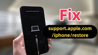 Fix iPhone Stuck on support.apple.com/iphone/restore Screen 2024 | 3 Quick Ways