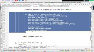 23   Android Java API Full Project RecyclerView Delete data