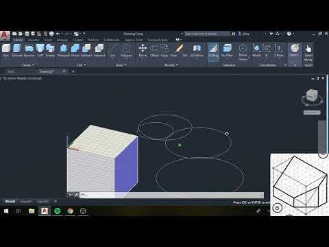 Changing the UCS in AutoCAD 2020