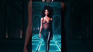 "She Looks Real But She's 100% AI 😳 #VirtualModel"