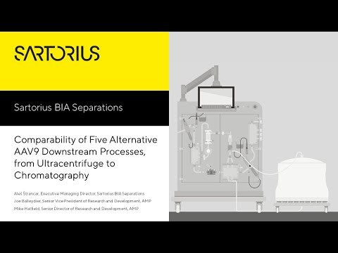 Comparability of 5 Alternative AAV9 Downstream Processes from Ultracentrifugation to Chromatography