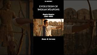 Evolution Of Indian Weapons #shorts #aihistory #aieducation