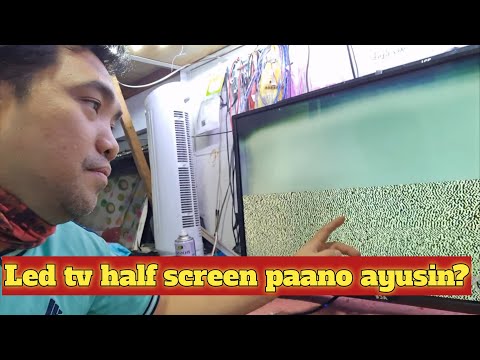 How to repair Led Tv half screen display  #how #howtorepair #smart #logo #china #china #service