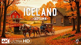 Autumn Iceland 4K Ultra HD • Stunning Footage Iceland, Scenic Relaxation Film with Calming Music.