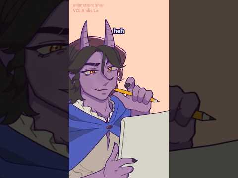 drawing each other | D&D oc animation