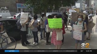 Protest Held Against Board Member Of Museum Of Chinese In America
