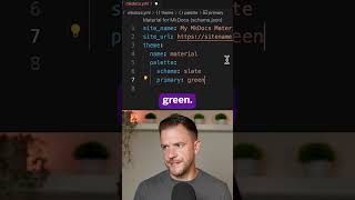 How To Change Colour Scheme In Material for MkDocs #documentation #technicaldocumentation #mkdocs
