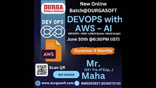 🚀 New Online Batch @DURGASOFT