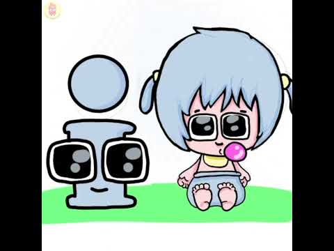 I !! Alphabet Lore Baby Humanized - Art Drawing (lowercase i) #shorts
