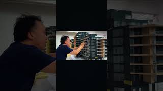 An ordinary architectural model, in Europe and the United States#scalemodel #architecture #miniature