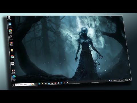 How To Make Your Desktop Look Clean and Professional With LIVE Wallpaper #1