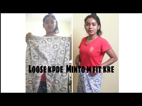 Loose Pants👖 Mitno m Fit Kre ||😉 #Fashion #Simple #trick