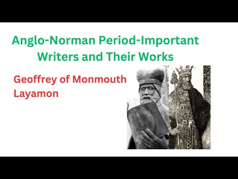 The Anglo-Norman Period- Important writers