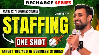Recharge Chapter 6 | Staffing | Class 12 | Business Studies | Boards 2025