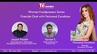 Fireside Chat with Actor and Foodpreneur Perizaad Zorabian | Jayesh Parekh | TiE Mumbai Food Network