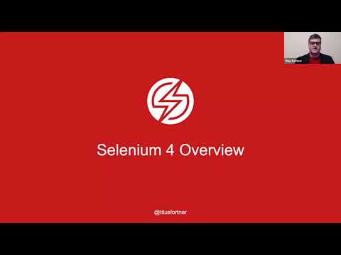 A deep dive into Selenium 4 with core contributor Titus Fortner 🤖