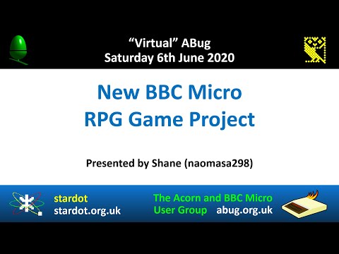 ABug 04: New work-in-progress Acorn BBC Micro RPG Game Project (Naomasa298) Homebrew