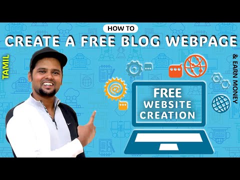 How to Create a Blog Webpage in Tamil and Earn money from blogging📜 | Create a free Website💻 | VAM