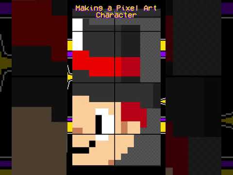 Making a Pixel Art Character #timelapse #pixelart