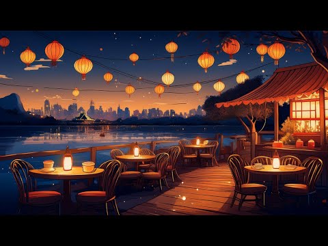 Lanterns Flicker, Thoughts Settle 🌙 | Lo-Fi Chill in the Quiet Night