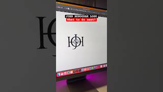 😱 JOHN monogram logo design for clothing brand