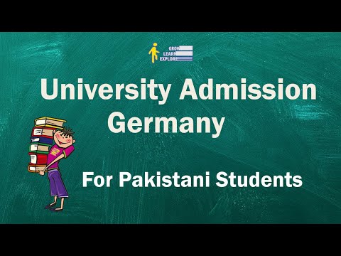 University Admission Procedure Germany - for Asian/ Pakistani Students to Study Free in Germany
