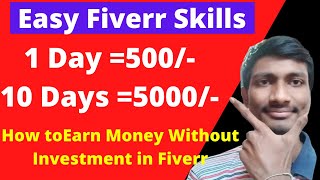 How To Make Money From Canva Telugu In Fiverr || Money Earning Apps Telugu || Fiverr Telugu