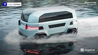 Sleek Amphibious Car Drives on Water to Beat Traffic! | The Future of Transportation