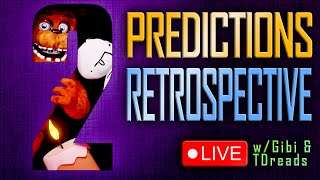 Reacting to our FNAF 2 Movie Predictions - Unwithered Truth Live