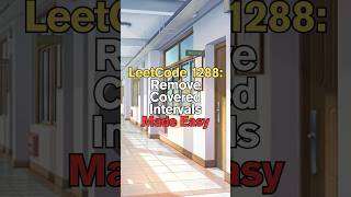 LeetCode 1288: Remove Covered Intervals Made Easy #shorts #short