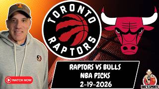 Raptors vs Bulls 2/19/2026 NBA Picks and Predictions | Jason Sharpe NBA Best Bets & NBA Betting Tips
