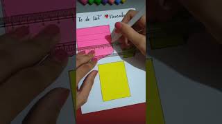 Easy and cute notes idea #easyart #cute #easynotes #notes #creative #shorts #ytshorts