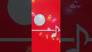 Music Ball Drop 🎵 | Satisfying Beat Visualizer #shorts  #animation #music