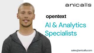 OpenText AI and Analytics Specialists