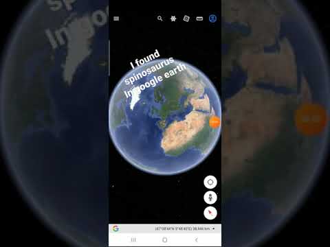 i found spinosaurus in google earth🥵🤯🥶