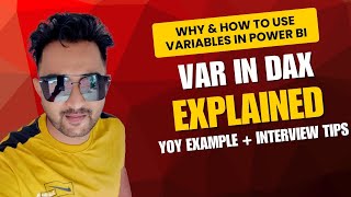 Master VAR in Power BI DAX | Why Variables Matter + YOY Growth Explained | Interview Ready Guide 🚀