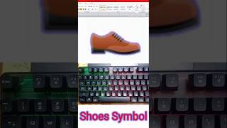 Shoes symbol in ms word | symbols in ms word | how to insert symbols in ms word #mswordsymbols