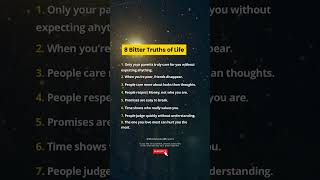 8 Bitter Truths of Life #psychology #facts #shorts