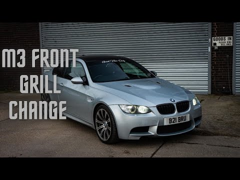 IM BACK! E92 M3 Front Grill Replacement