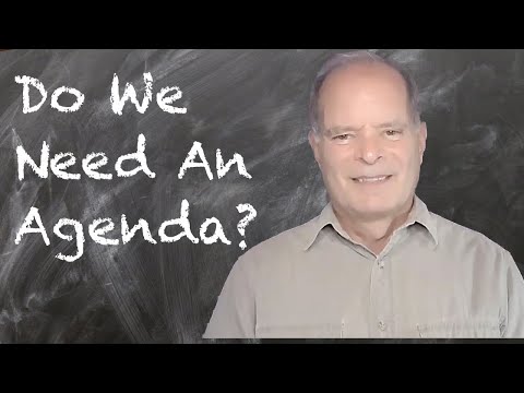 034 Do We Need an Agenda?