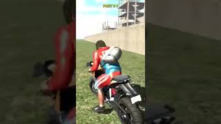 Indian bike simulator high jump trick #automobile #indianheavydrivercheastcode #indianbikedrivingd