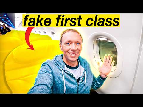 I Flew America's Most Hated Airline. This Was Their "First Class"