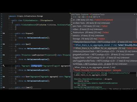 Crispin 28: Persistent EventSourcing storage
