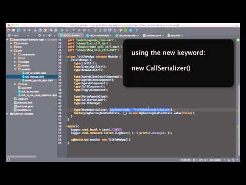 Dart Screencasts. Episode 19: Building an App with AngularDart