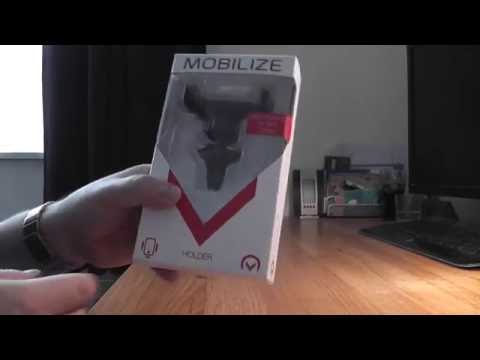 Mobilize 360 degrees rotating air vent holder unboxing